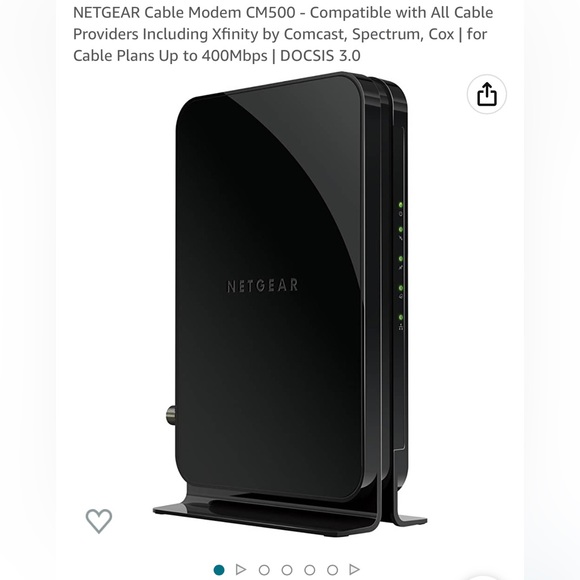 NETGEAR Cable Modem CM500 - Picture 2 of 14